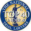 Logo Recognizing Bollwerk & Associates, LLC.'s affiliation with Top 40 Under 40
